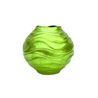 Vaso Ceramica Verde Lime cm.Ø22x23