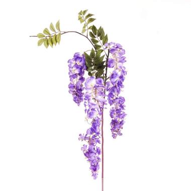Fiore Artificiale Glicine Viola cm.103