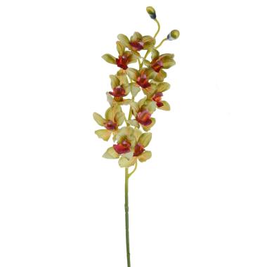 Fiore Artificiale Orchidea Cymbidium cm.92