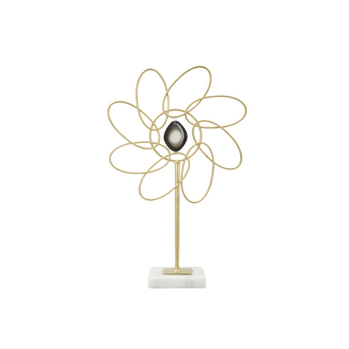 Decorazione Glam Daisy cm.24x10x37,5 |Mauro Ferretti