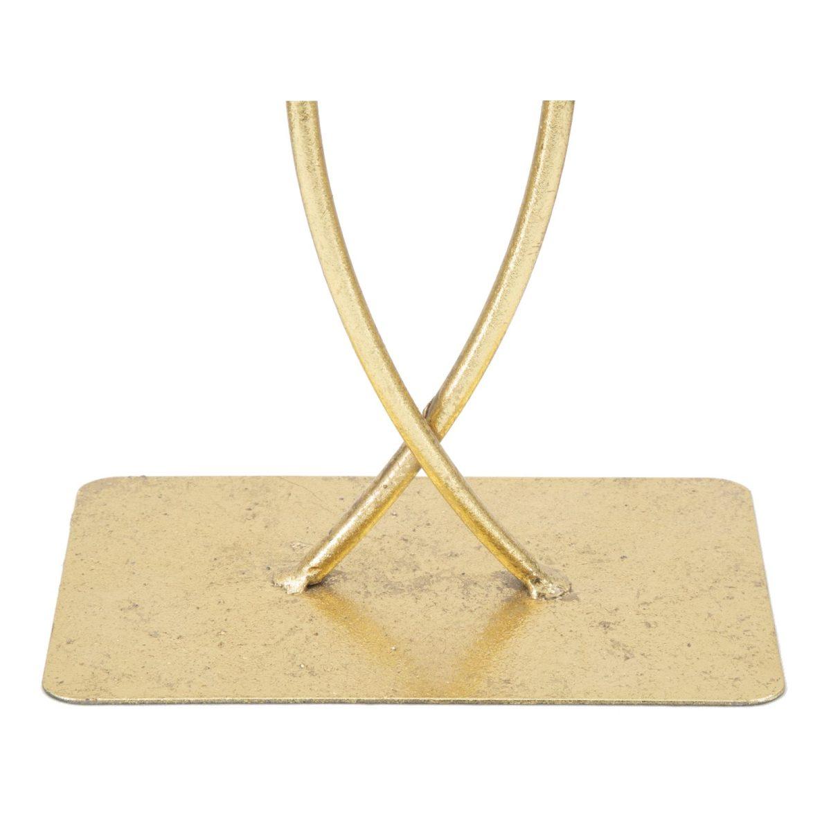Scultura leaf glam 25 x 8,5 x 35 cm