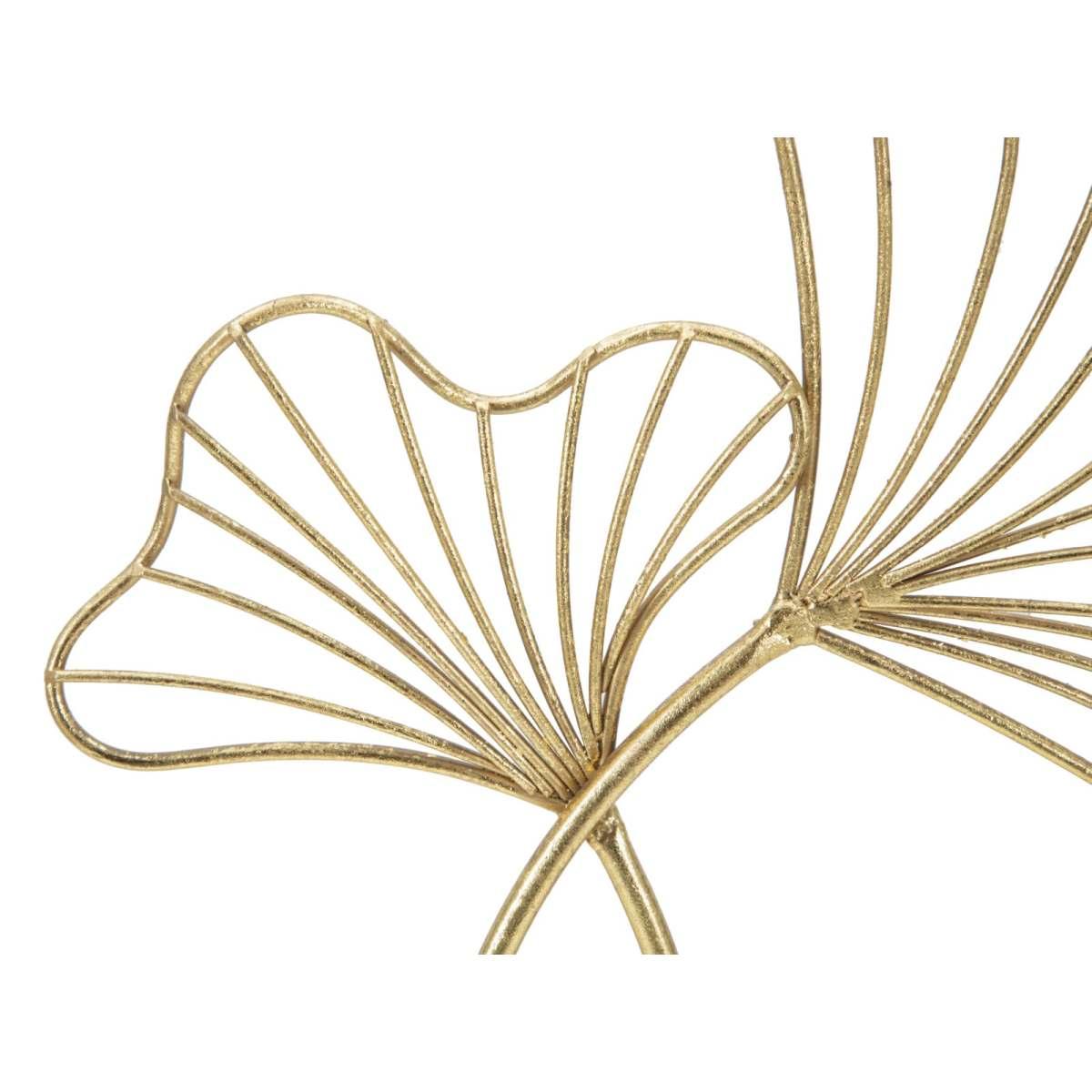 Scultura leaf glam 25 x 8,5 x 35 cm