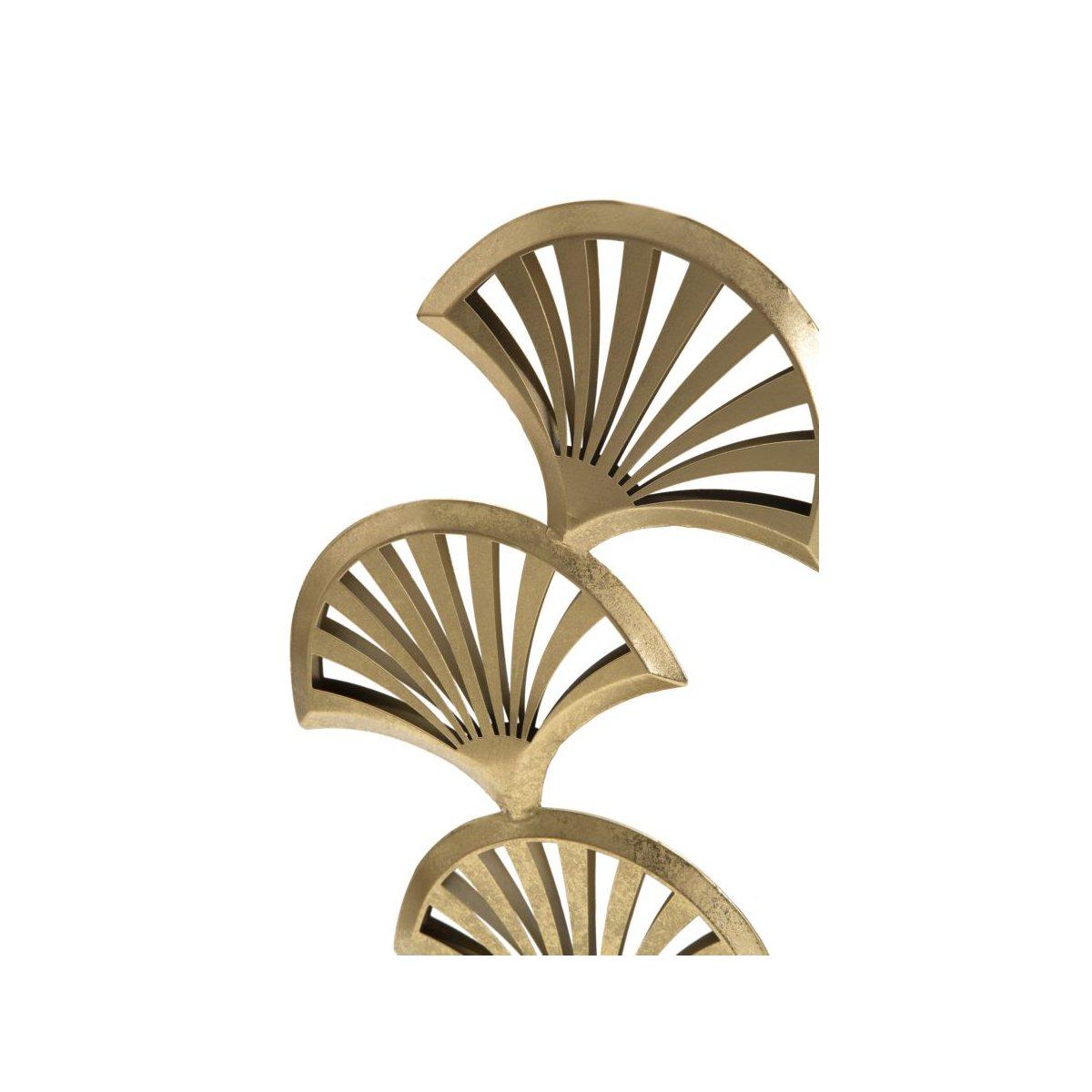 Scultura Foglia Triply cm.23,5x10x44 |Mauro Ferretti