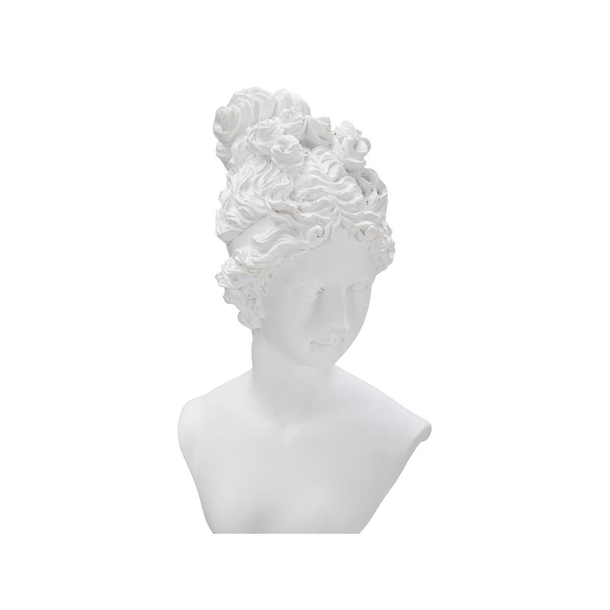 Scultura statua woman piedistallo 11 x 10,5 x 35,5 cm