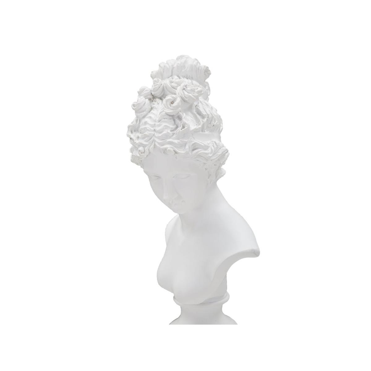 Scultura statua woman piedistallo 11 x 10,5 x 35,5 cm