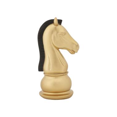 Cavallo Oro E Nero cm.10,5x8,5x19