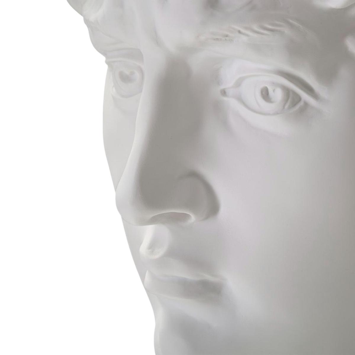 Scultura Testa Antica Bianca cm.44x35,5x60 | Mauro Ferretti