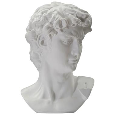 Scultura Testa Antica Bianca cm.44x35,5x60 | Mauro Ferretti