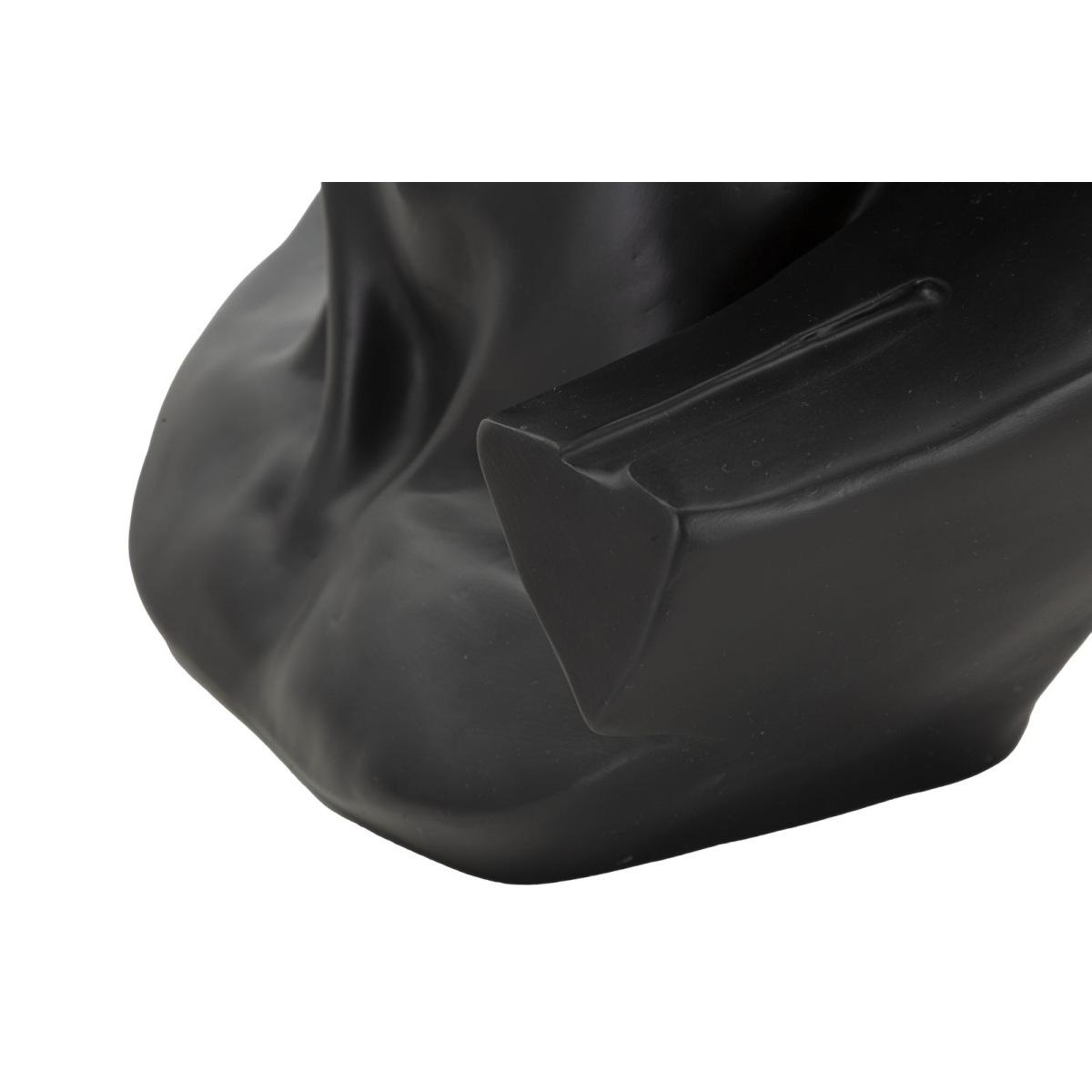 Scultura Testa Antica Nera cm.44x35,5x60 | Mauro Ferretti