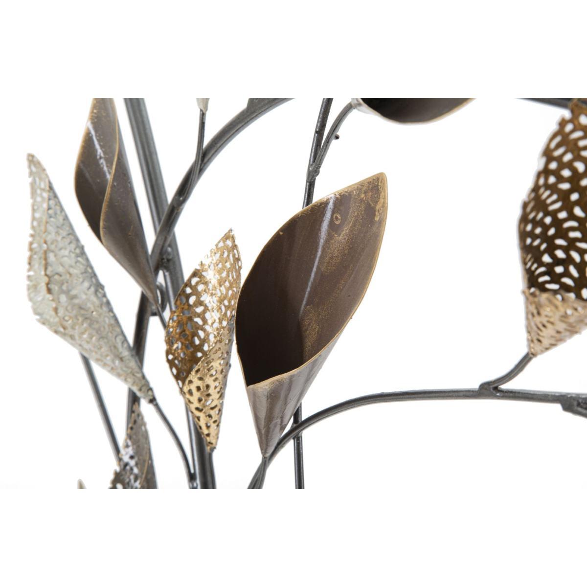 Quadro Pannello In Ferro Ramo cm.115,5x6x65 |Mauro Ferretti