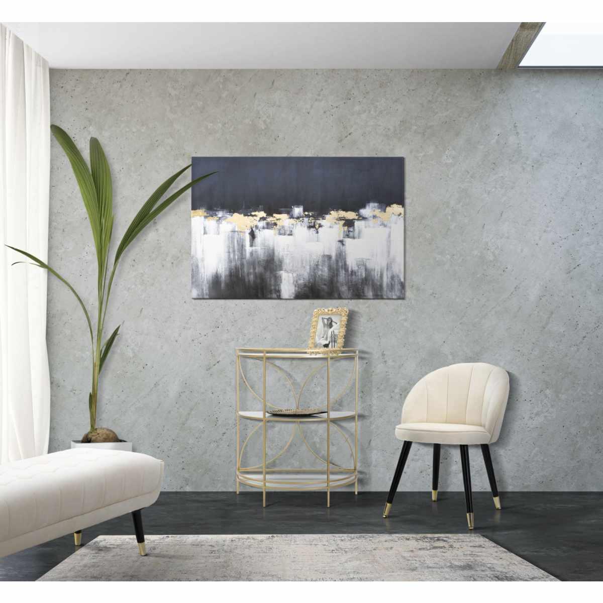 Quadro Stampa Dipinta Cubix cm.80x3x120 |Mauro Ferretti