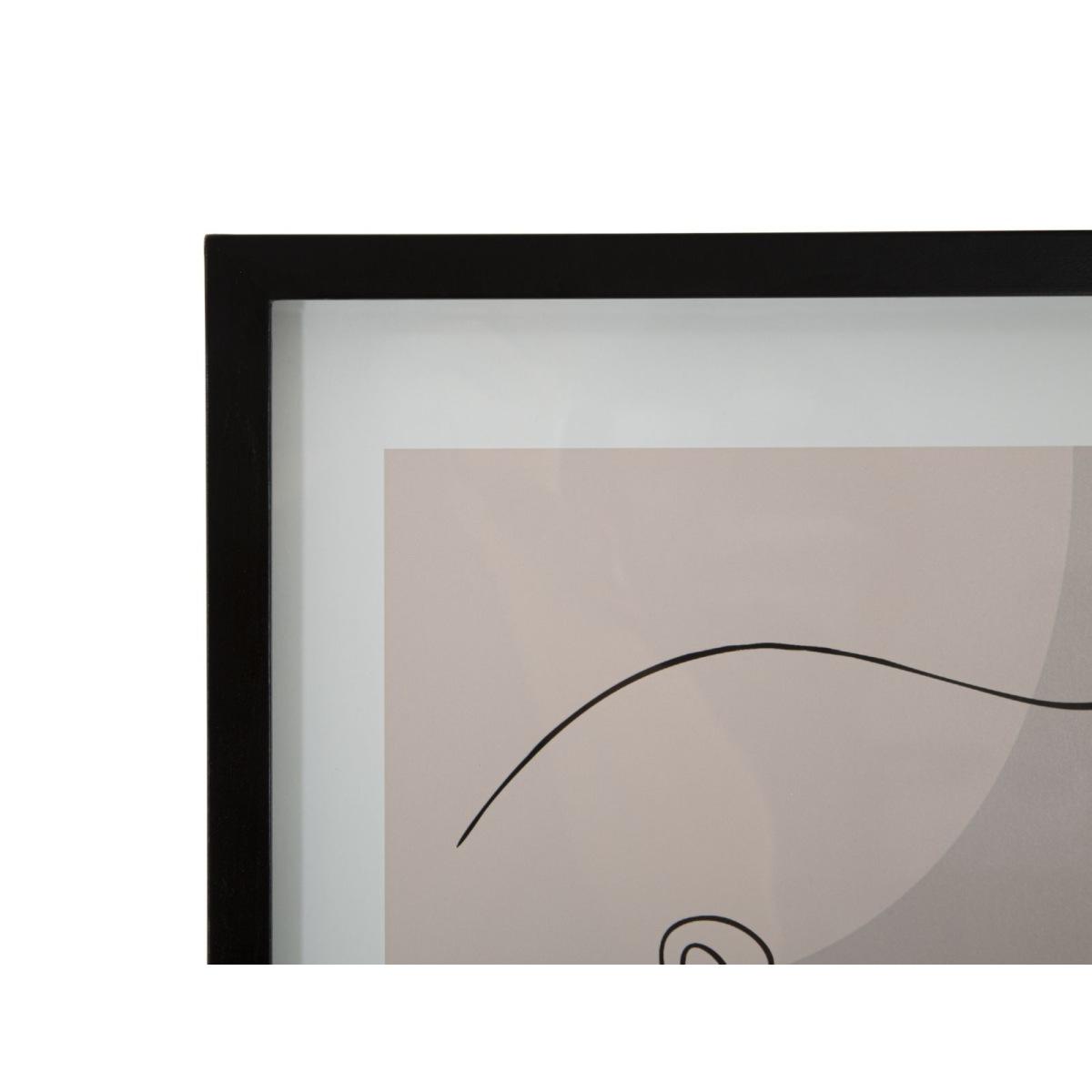 Quadro Stampa con Cornice Face mod.C cm.35x2x47 | Mauro Ferretti