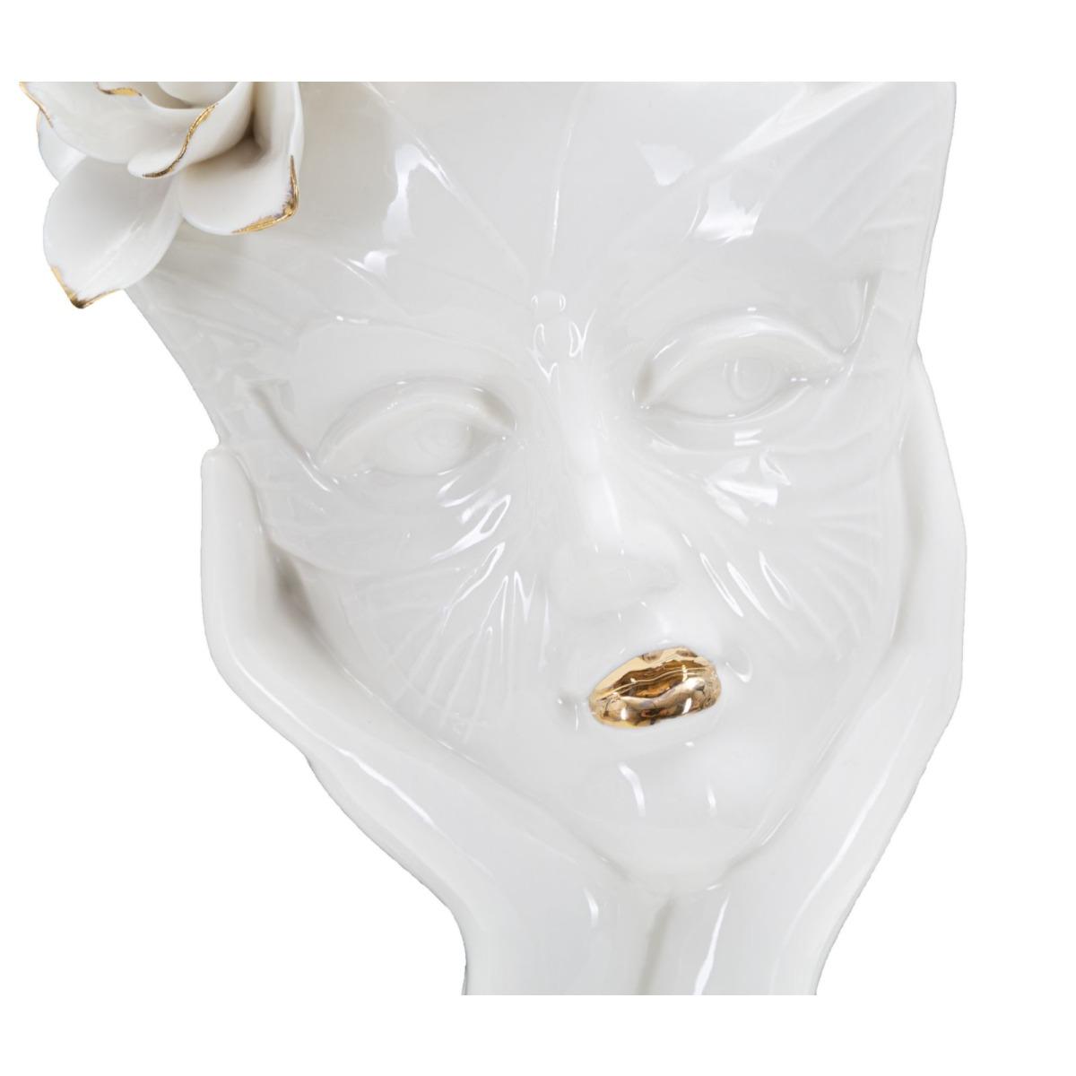 Vaso Woman Mask cm.16,5x14x27,3
