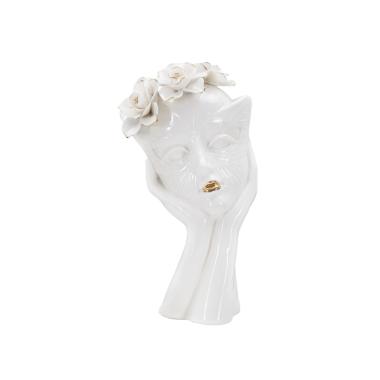Vaso Woman Mask cm.16,5x14x27,3