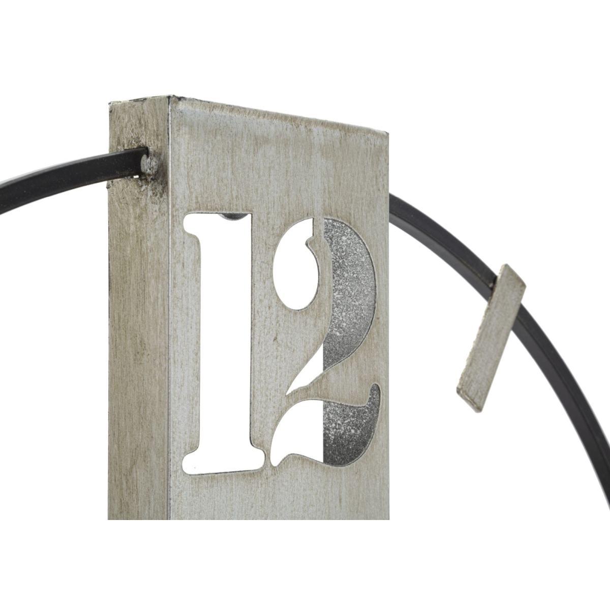 Orologio muro silvery 61 x 4,5 x 63 cm