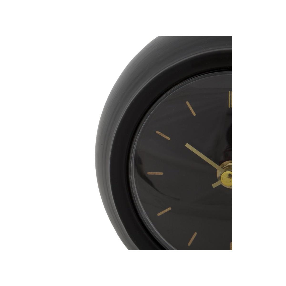 Orologio Tavolo Ball Nero cm.16x13x19 | Mauro Ferretti