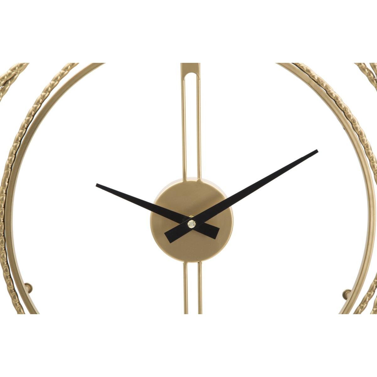 Orologio muro gold strips