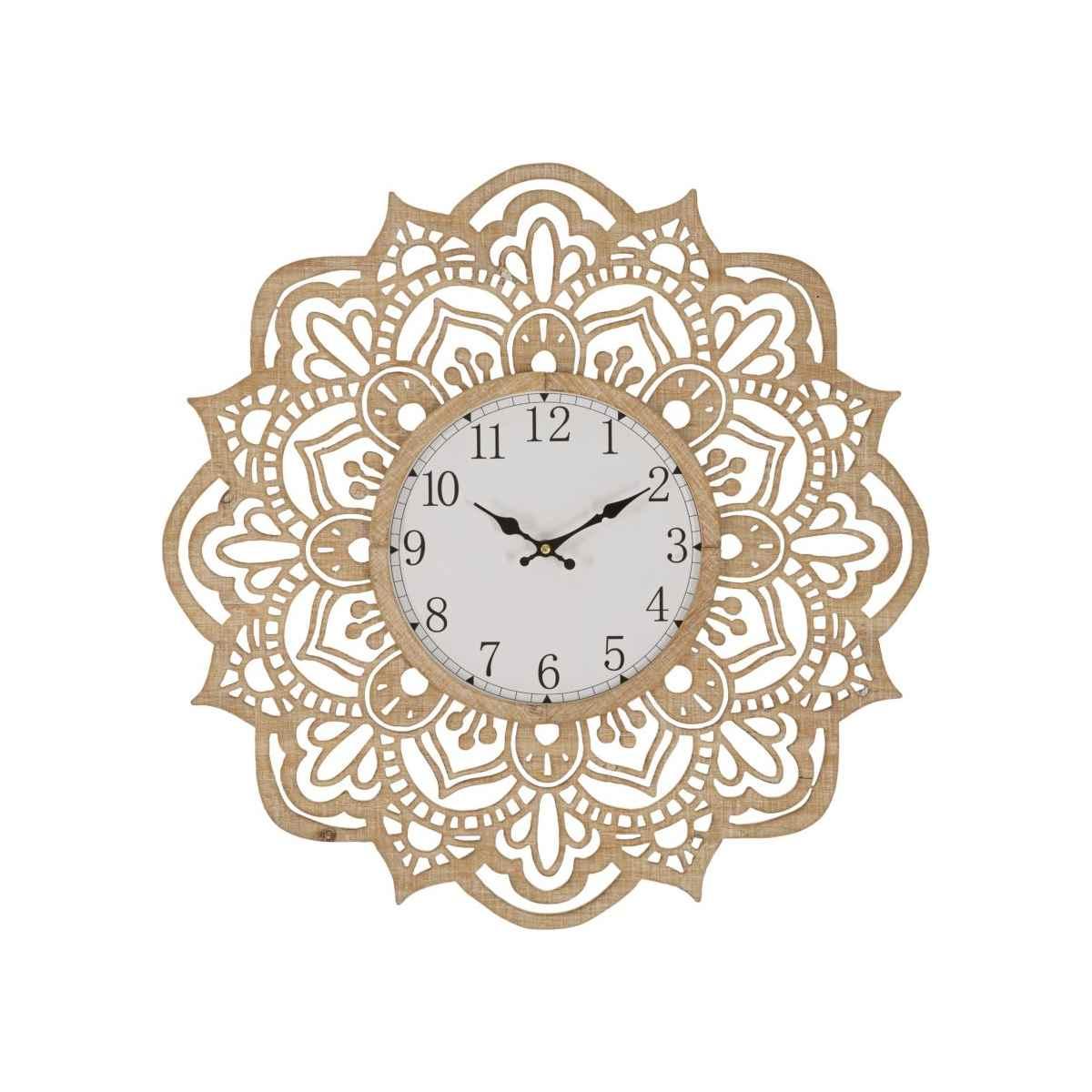 Orologio muro carving
