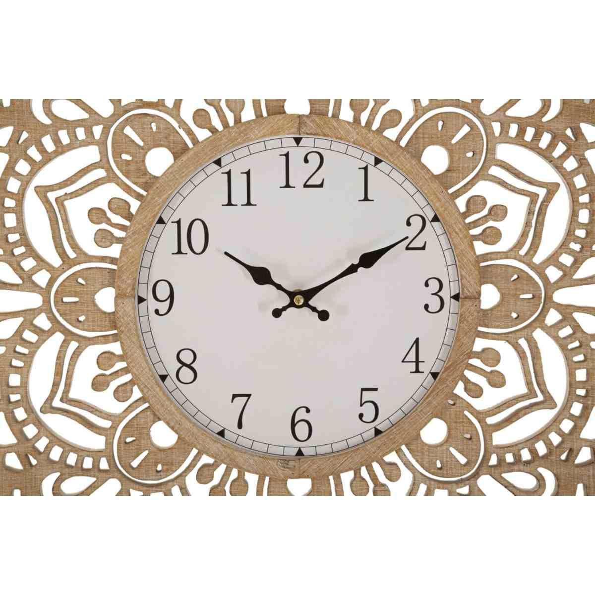 Orologio muro carving