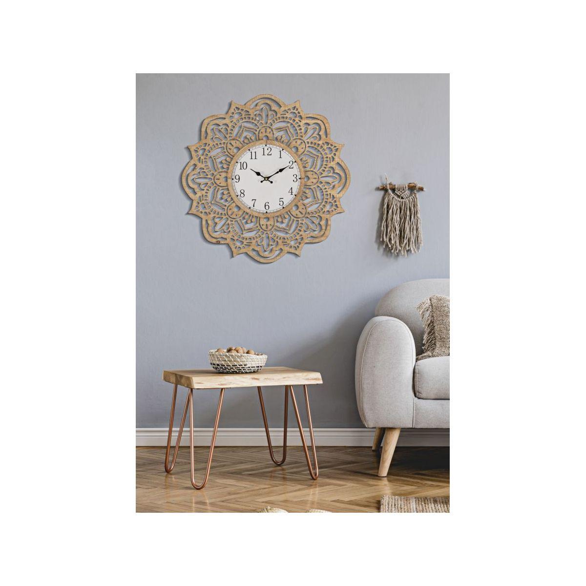 Orologio muro carving