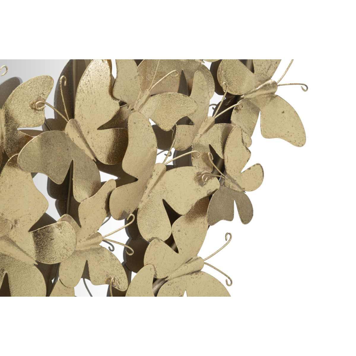Specchio glam oval butterfly misura specchio 59 x 3 x 89,5 cm