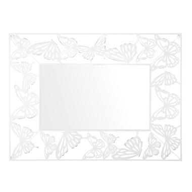 Specchio White Butterfly cm.85x1x115