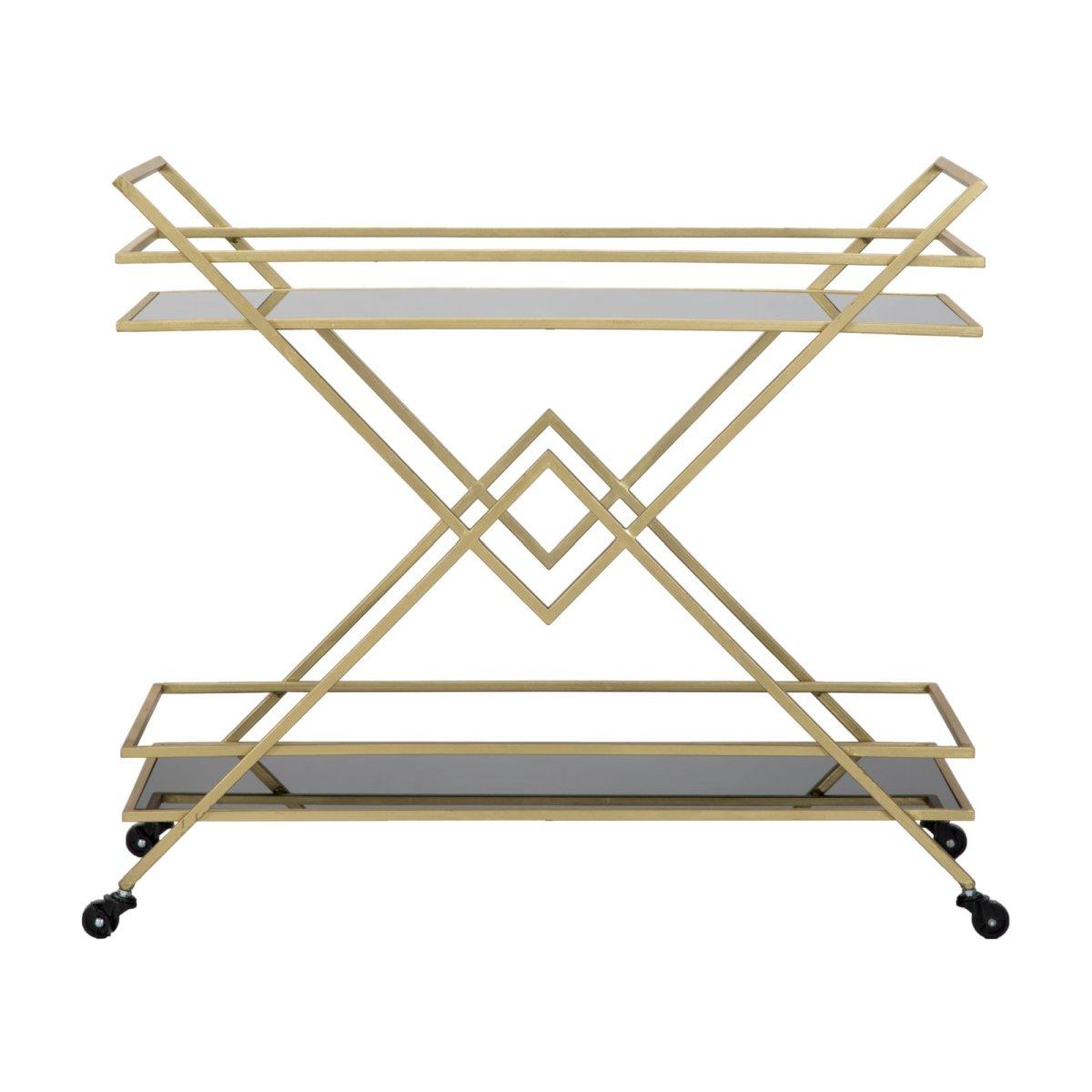 Carrello Glam Piramid cm.90x40x80 | Mauro Ferretti