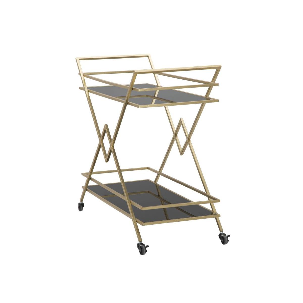 Carrello Glam Piramid cm.90x40x80 | Mauro Ferretti