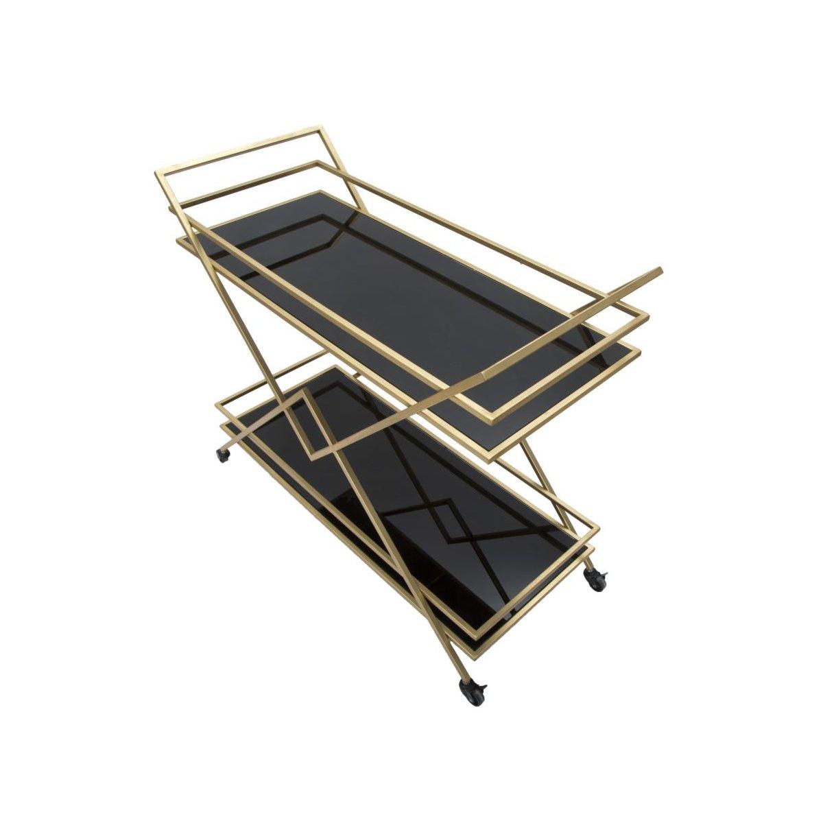 Carrello Glam Piramid cm.90x40x80 | Mauro Ferretti