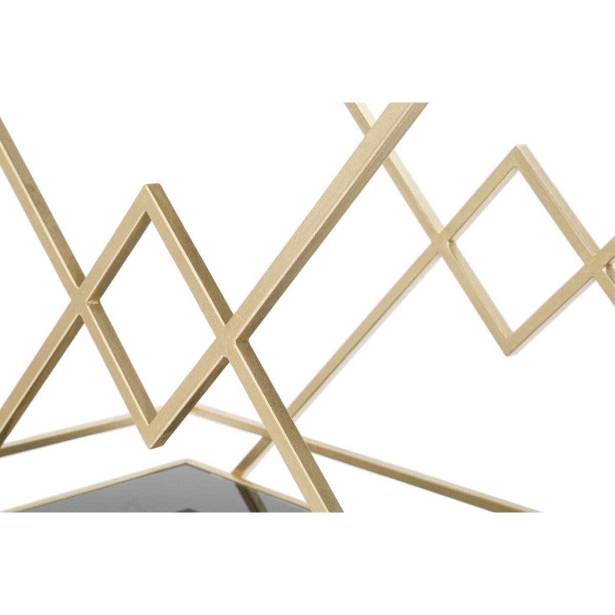 Carrello Glam Piramid cm.90x40x80 | Mauro Ferretti
