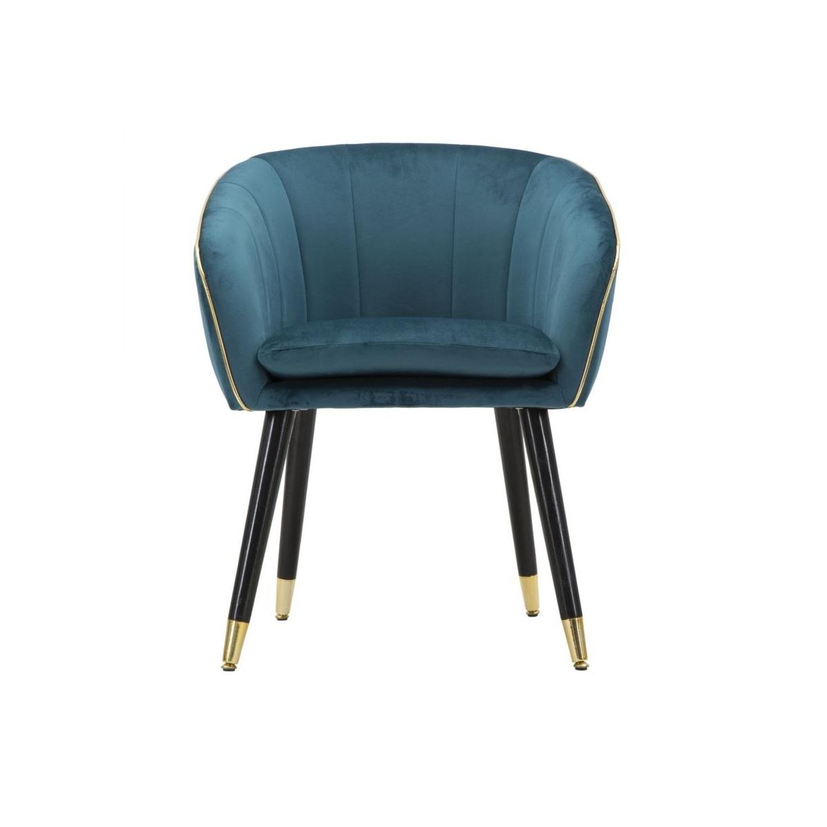 Poltrona Paris Ottanio Gold cm 62x58x78 | Mauro Ferretti