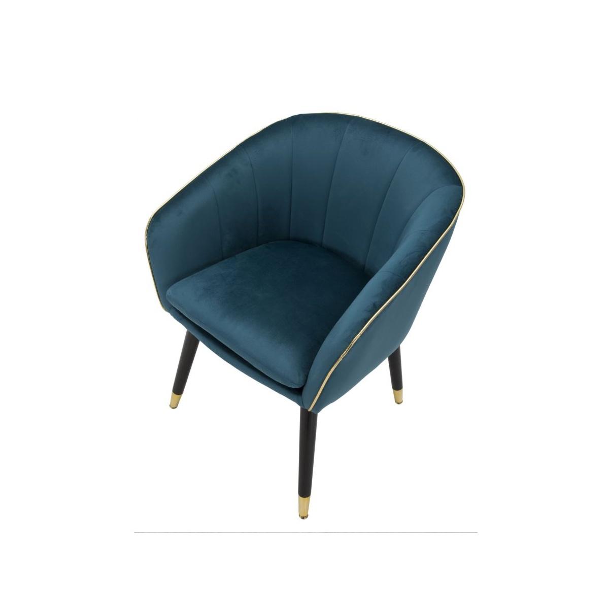 Poltrona Paris Ottanio Gold cm 62x58x78 | Mauro Ferretti