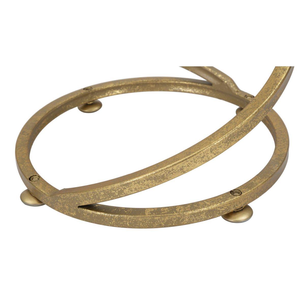 Tavolinetto Spiral Marble cm.ÃƒÂ˜27,5x47,5 | Mauro Ferretti