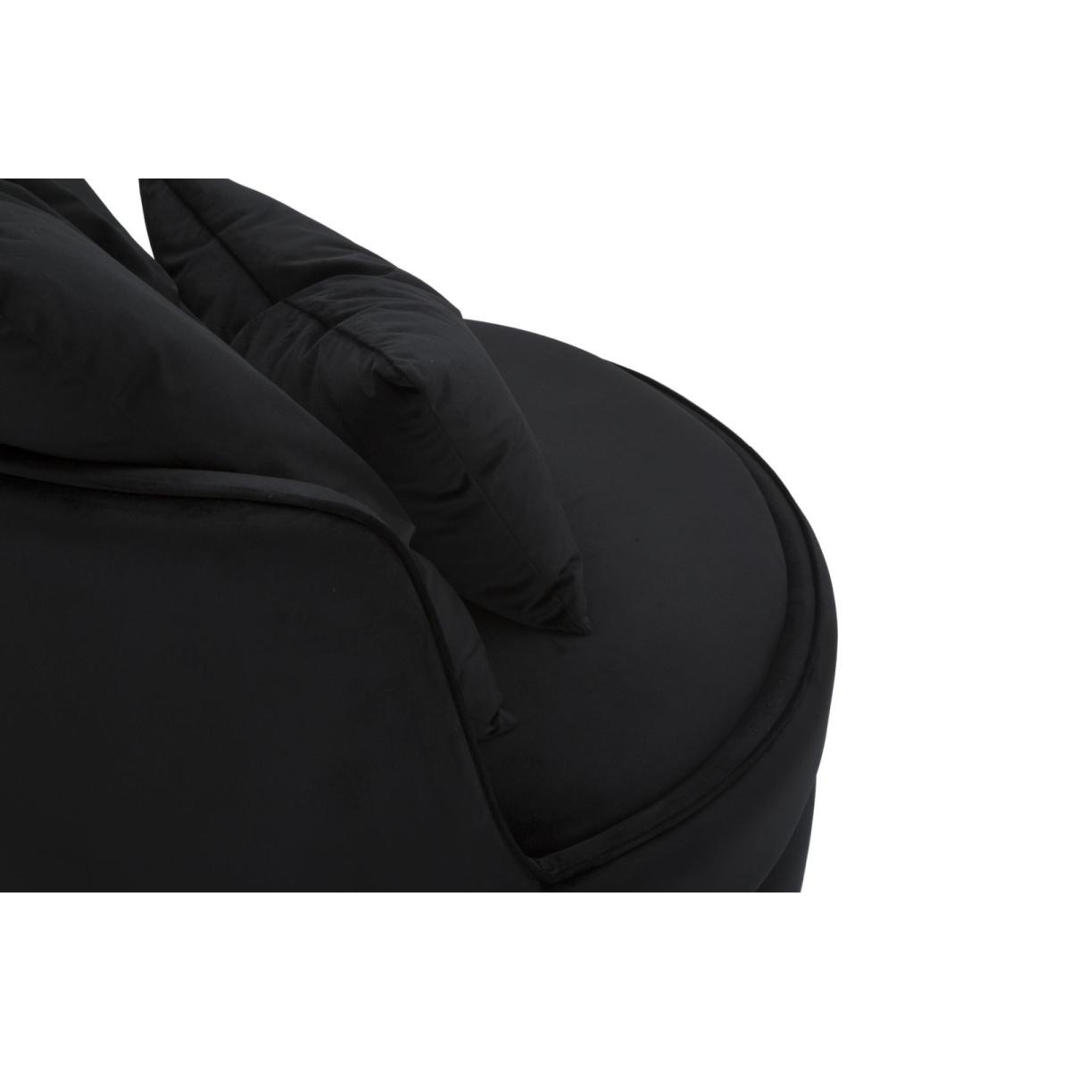 Poltrona Paris Space Nero/Gold cm.ÃƒÂ˜84x72 | Mauro Ferretti