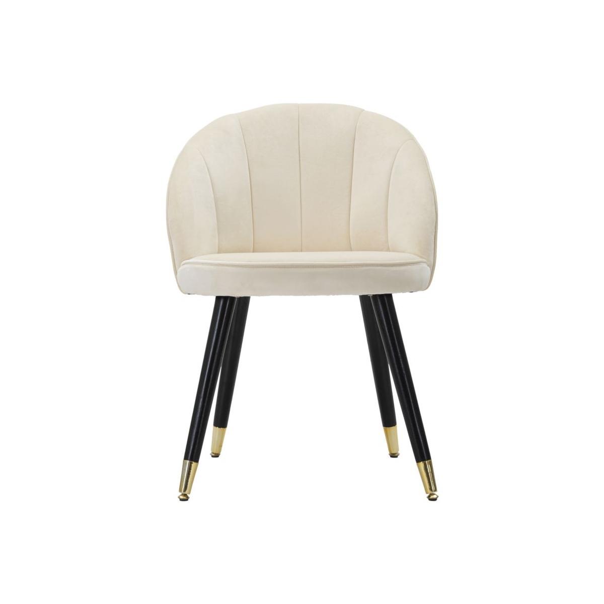 Sedia Loty Crema cm 57x58x80 | Mauro Ferretti