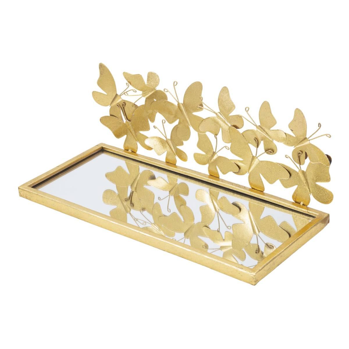 Comodino Mensola Butterflies Coppia cm.43x19,2x16,5