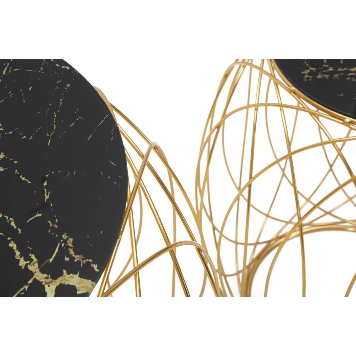 Tavolinetti Ball Coppia cm.Ø68x56-43x45 |Mauro Ferretti