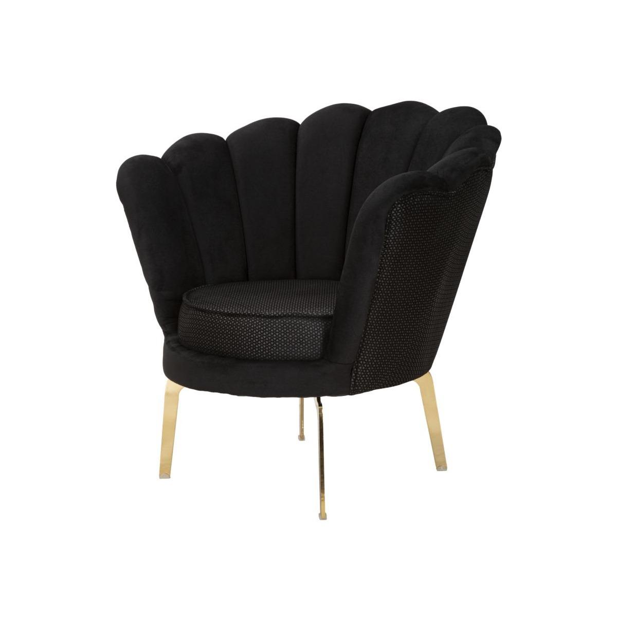 Poltrona Vienna Plus Nera cm.83x76x78 | Mauro Ferretti