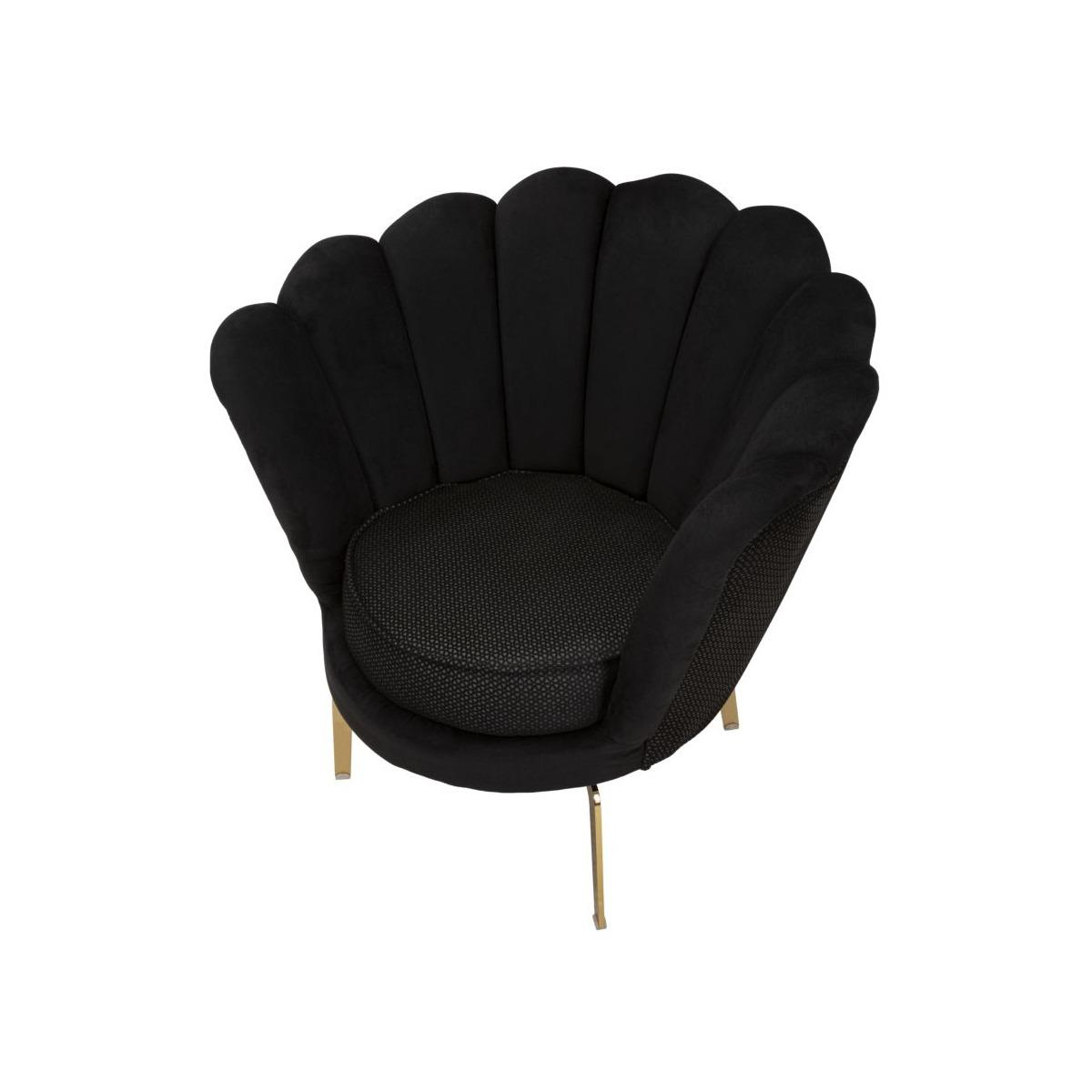 Poltrona Vienna Plus Nera cm.83x76x78 | Mauro Ferretti