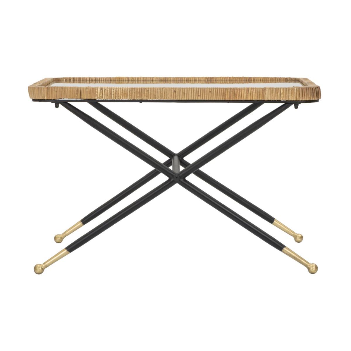 Tavolo Da Caffe' Saint Barth Rett. cm.70x50x45 | Mauro Ferretti