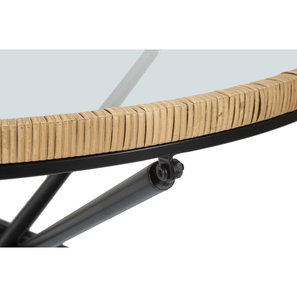 Tavolo Da Caffe' Saint Barth Rotondo cm.ÃƒÂ˜80x46,5 | Mauro Ferretti