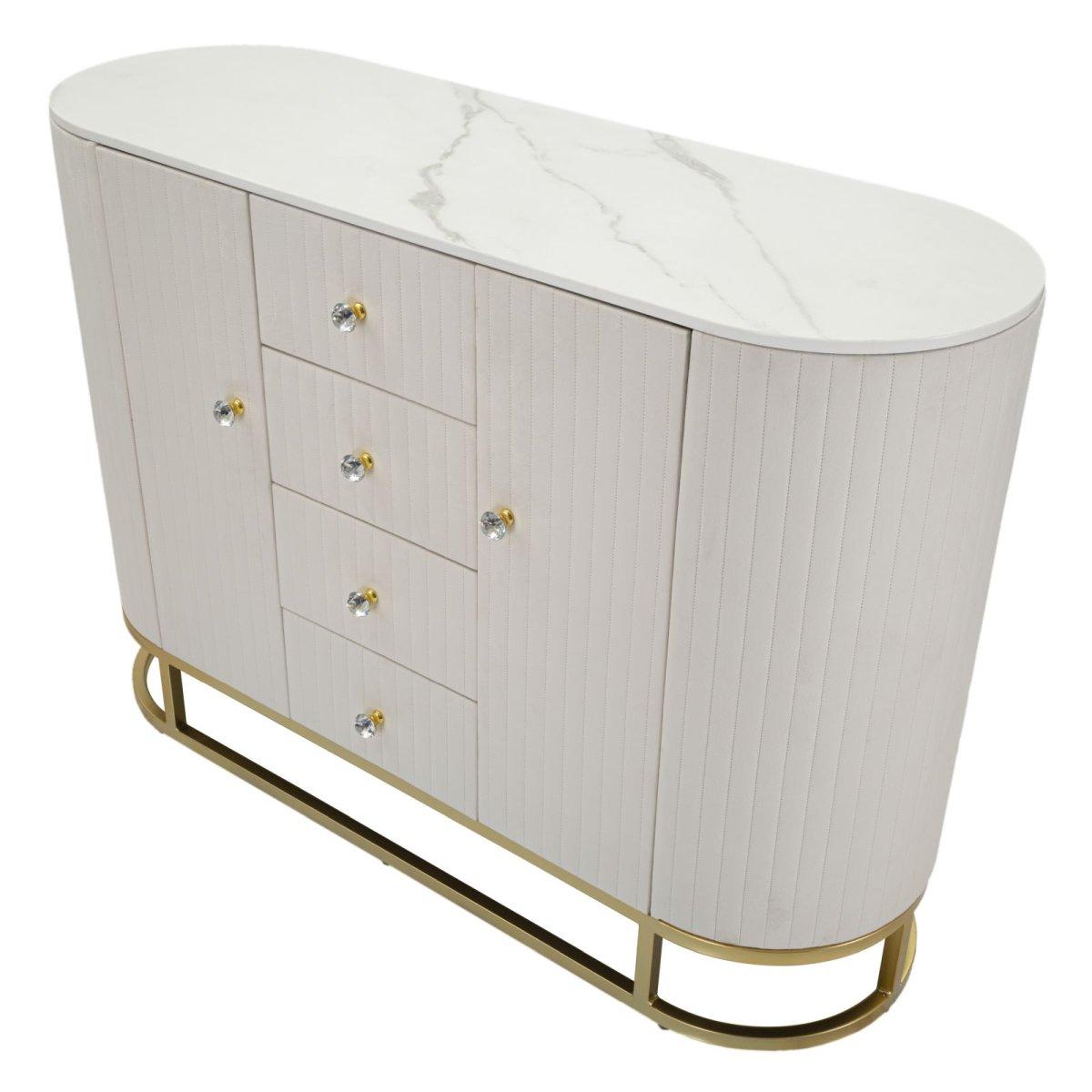 Mobile Montpellier Crema cm.120x40x85 | Mauro Ferretti