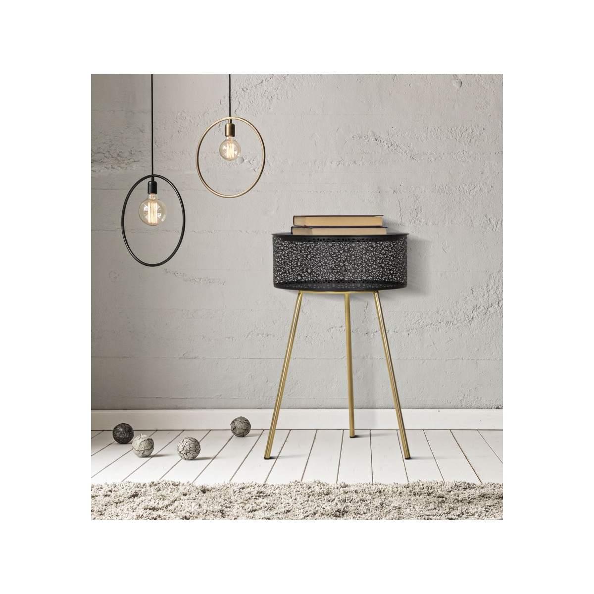 Tavolinetto Blacky cm.ÃƒÂ˜40x65 | Mauro Ferretti