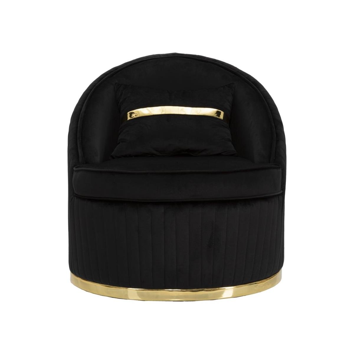 Poltrona Space Plus Nera cm.ÃƒÂ˜75x80 | Mauro Ferretti