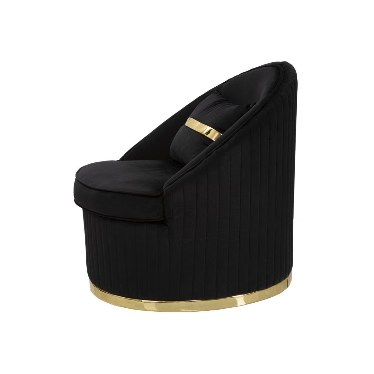 Poltrona Space Plus Nera cm.ÃƒÂ˜75x80 | Mauro Ferretti