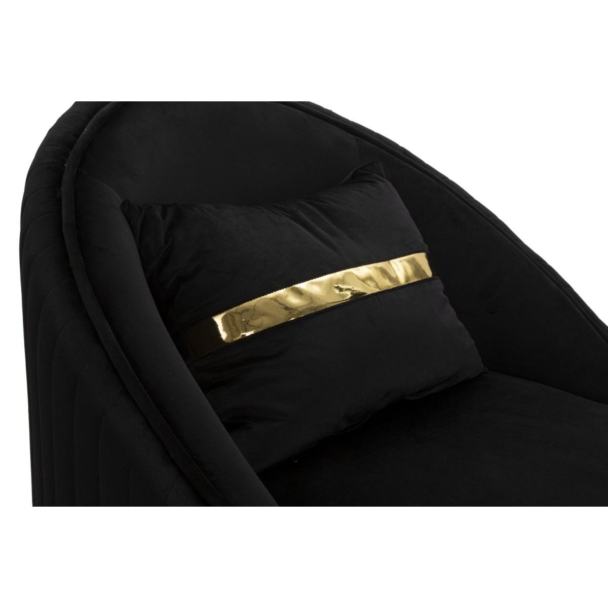 Poltrona Space Plus Nera cm.ÃƒÂ˜75x80 | Mauro Ferretti