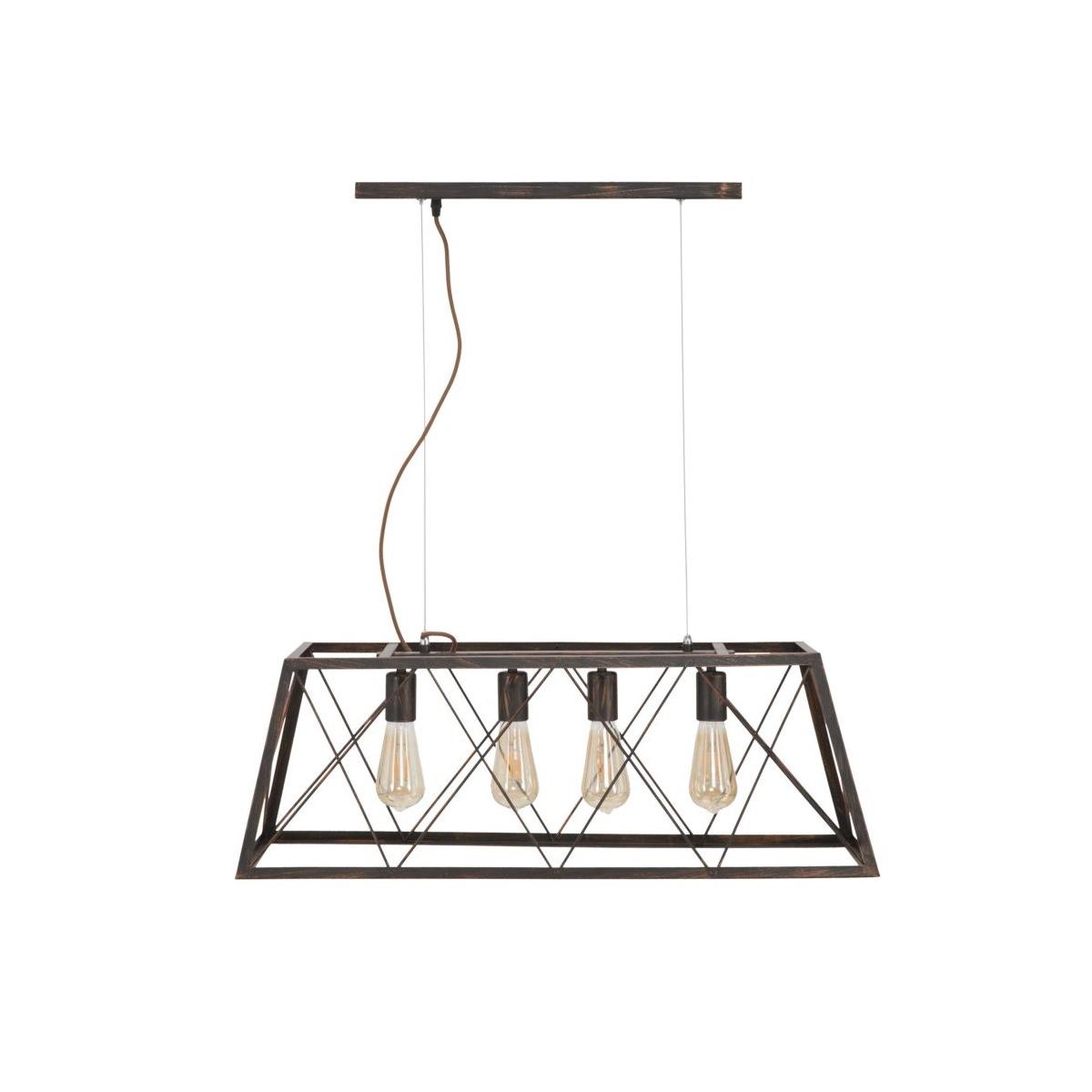 Lampadario Industry cm.78x30x26,5 | Mauro Ferretti