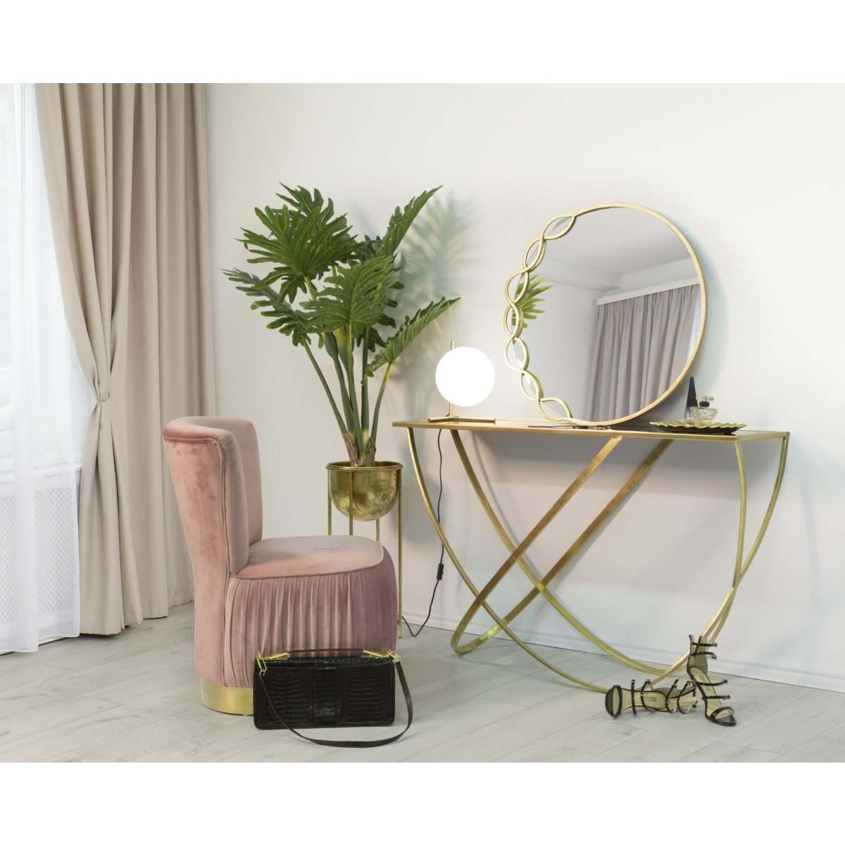 Lampada Tavolo Glamy Low cm.25x25x27 | Mauro Ferretti