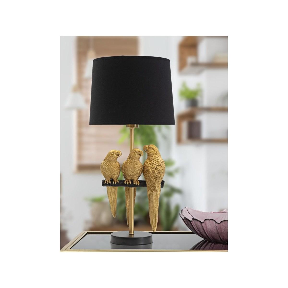 Lampada Tavolo Pappagalli cm.ÃƒÂ˜30x62,5 | Mauro Ferretti