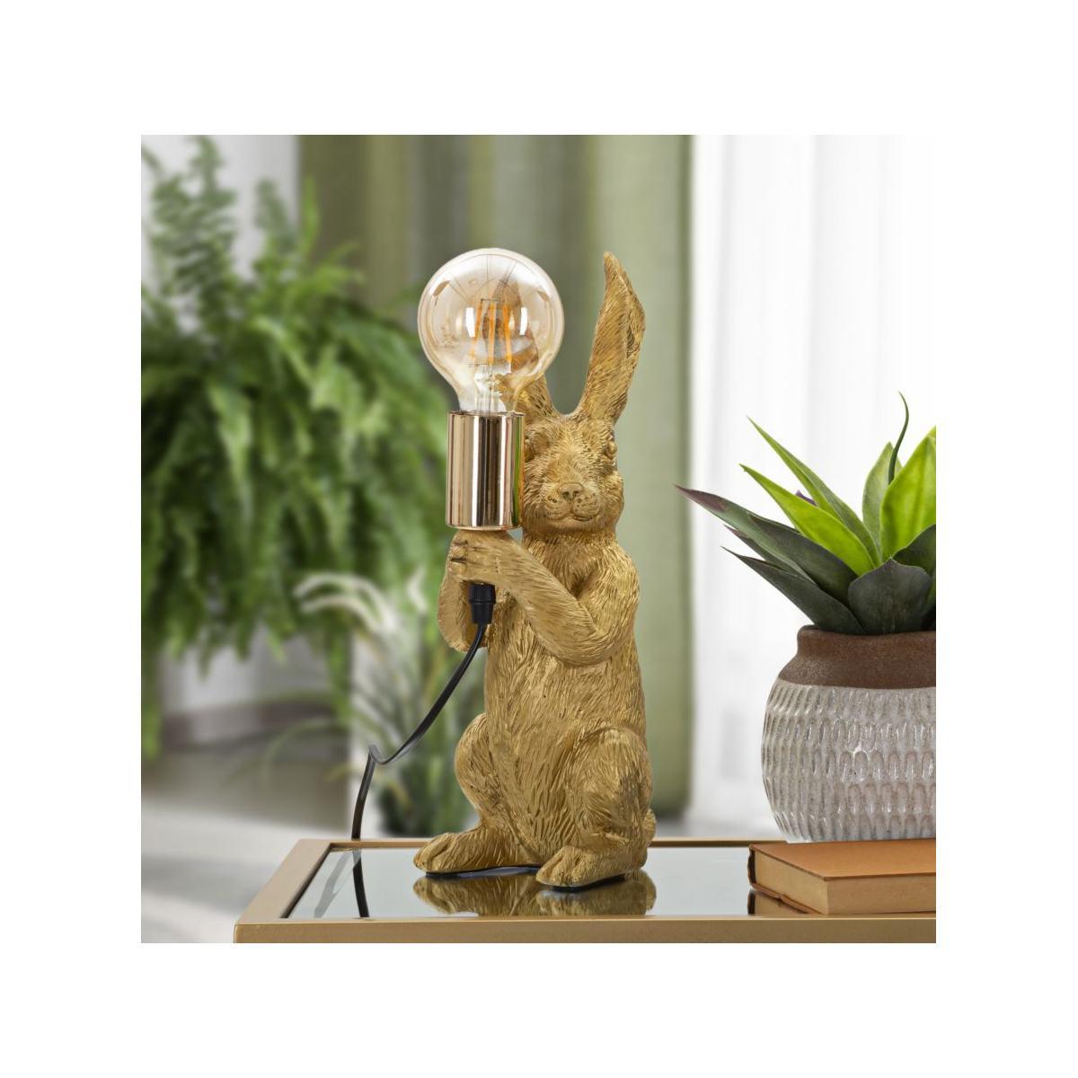 Lampada da Tavolo Rabbit cm.13x17x35.5 | Mauro Ferretti